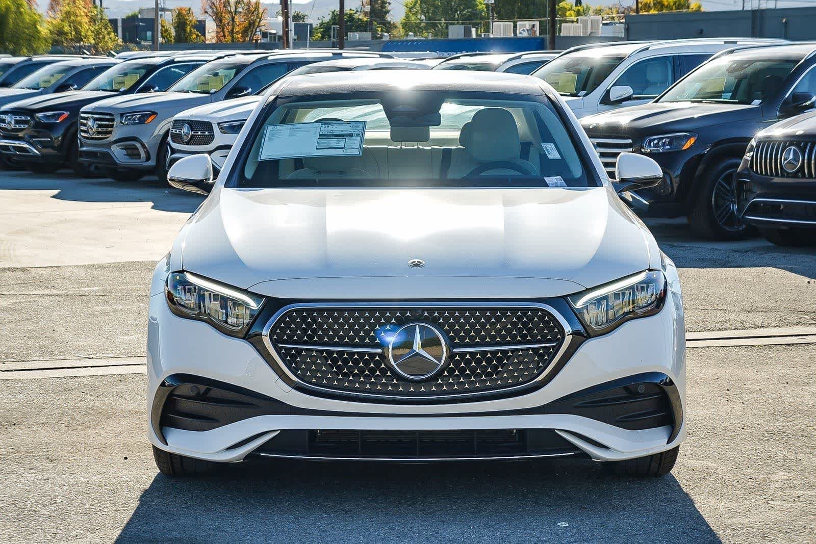 New 2026 Polar White Mercedes-Benz E 350 image 2