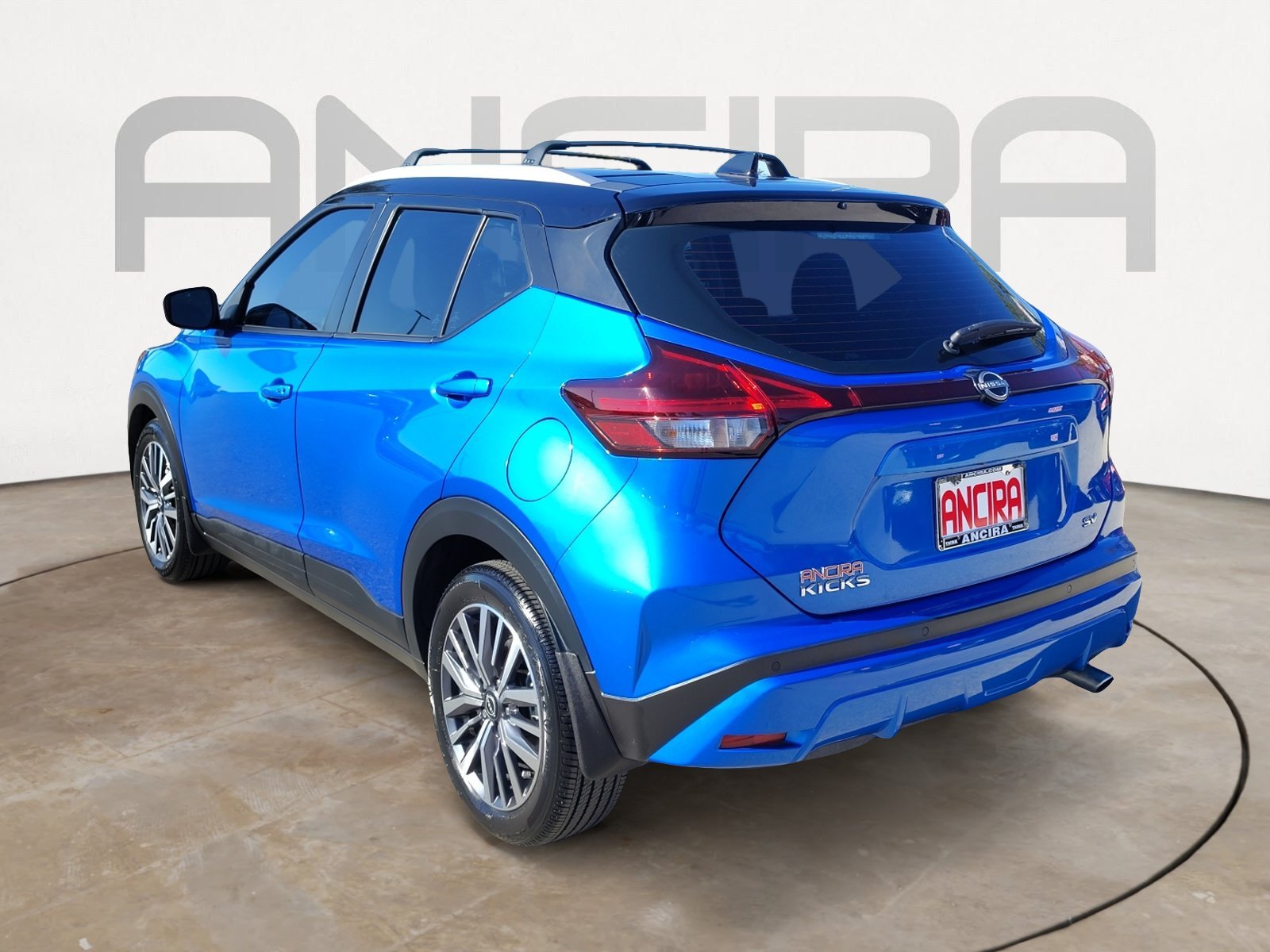 Certified Used 2024 Electric Blue Metallic/Super Black Nissan SV image 9
