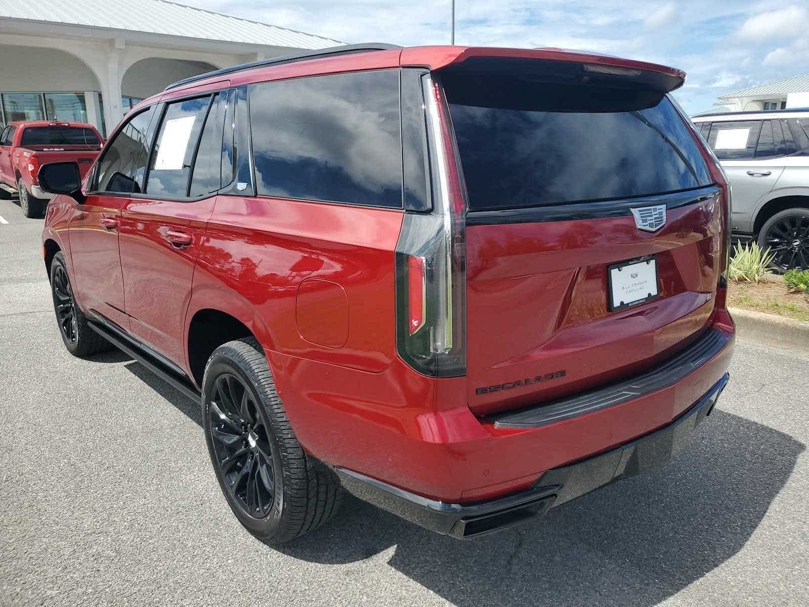 Used 2022 Infrared Tintcoat Cadillac Sport image 3