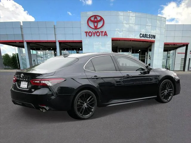 Certified Used 2021 MIDNIGHT BLACK METAL Toyota  image 5