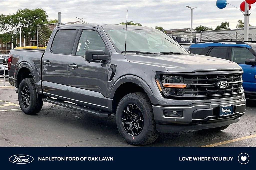 New 2026 Carbonized Gray Metallic Ford XLT image 1