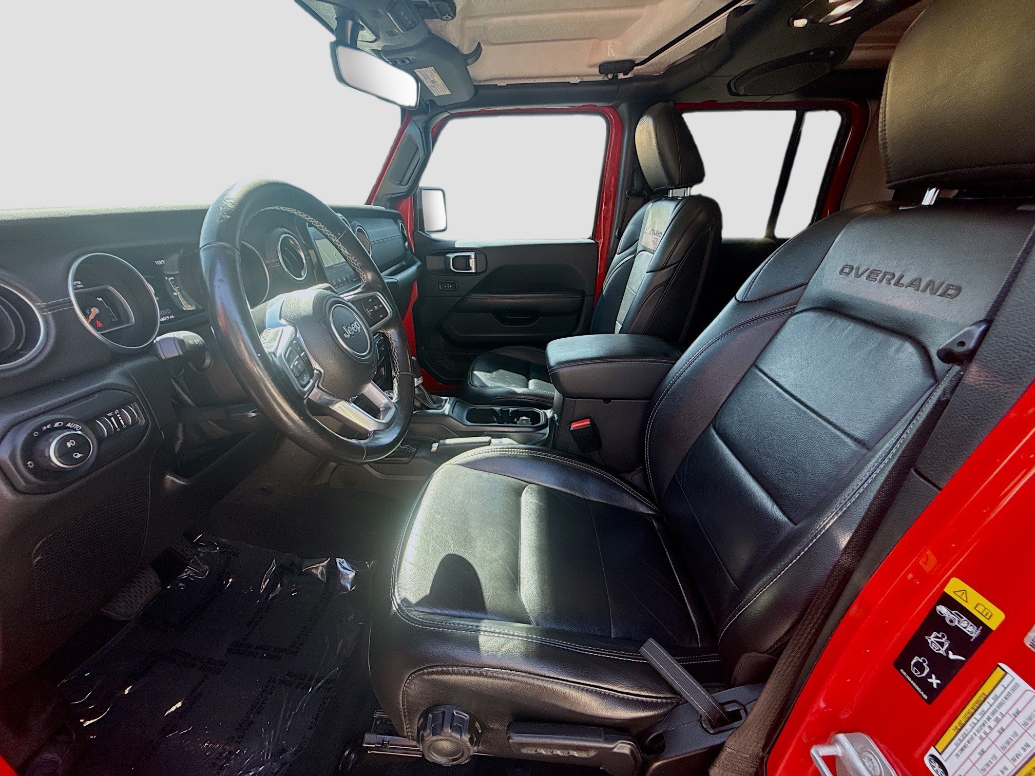Used 2021 Firecracker Red Clearcoat Jeep Overland image 18