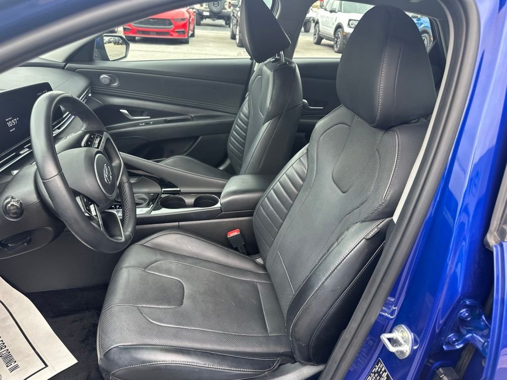 Used 2023 Blue Hyundai Limited image 9