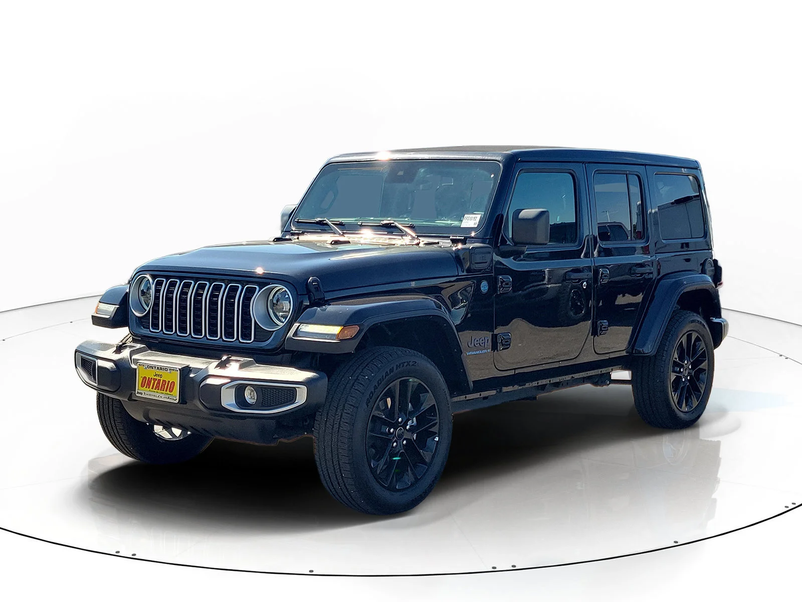 Certified Used 2025 Black Jeep Sahara 4xe image 8