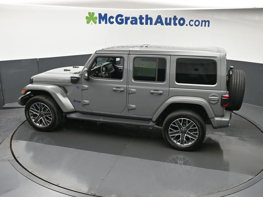 Used 2023 Gray Jeep Sahara 4xe image 24