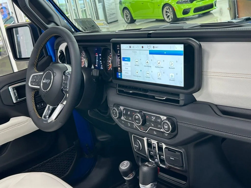 Used 2024 Blue Jeep Sahara image 19
