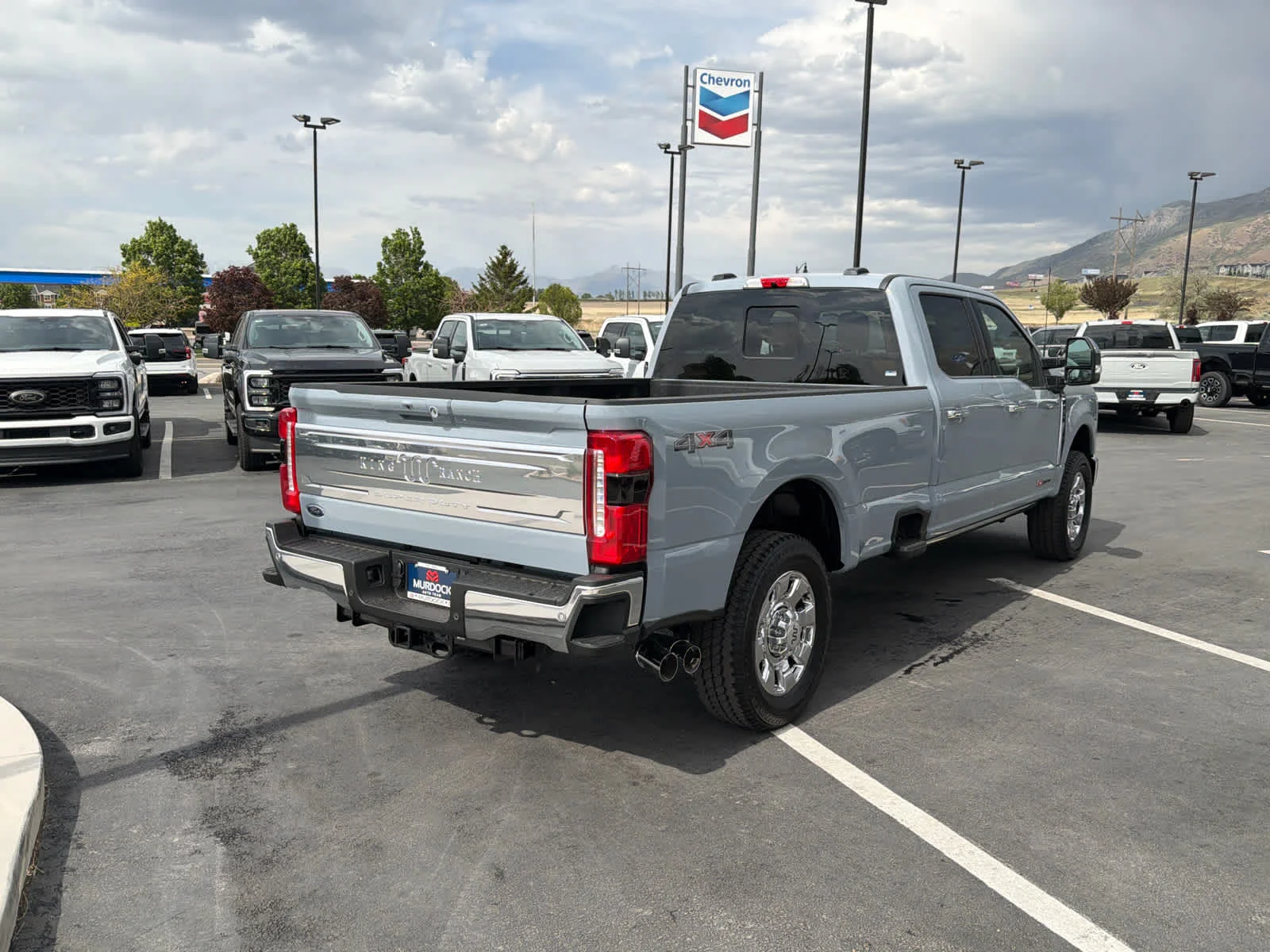 New 2026 Glacier Gray Metallic Tri-Coat Ford F-350® King Ranch® image 11