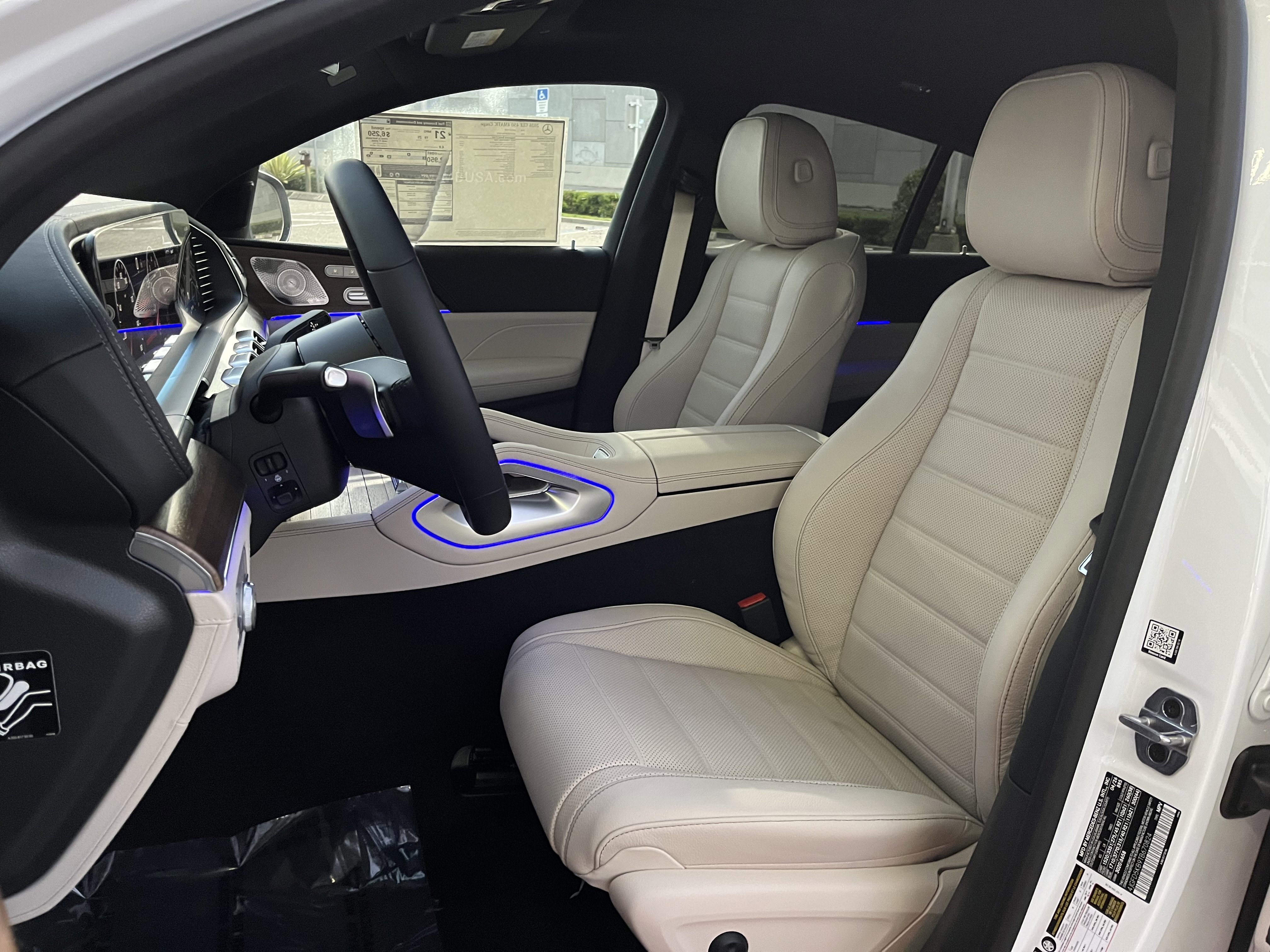 New 2026 MOONLIGHT WHITE Mercedes-Benz GLE 450 image 15