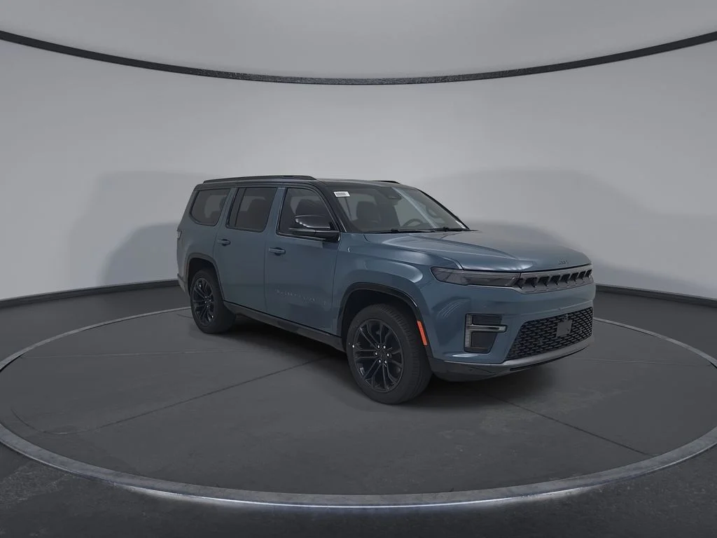 New 2026 Steel Blue Jeep Summit Obsidian image 3