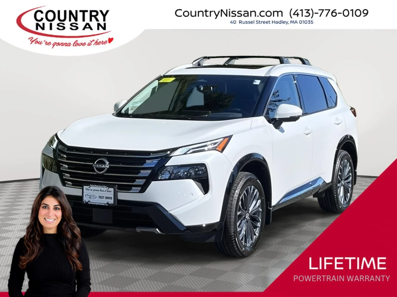 New 2026 Everest White Pearl TriCoat Nissan Platinum image 1