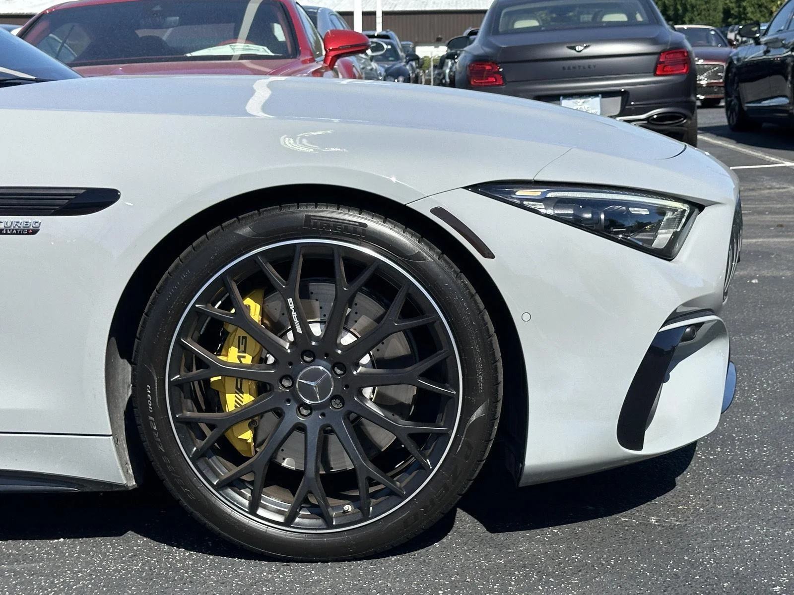 Used 2022 MANUFAKTUR Alpine Grey Mercedes-Benz AMG® SL 55 image 48