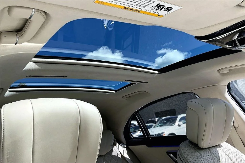Certified Used 2021 White Mercedes-Benz S 580 image 17