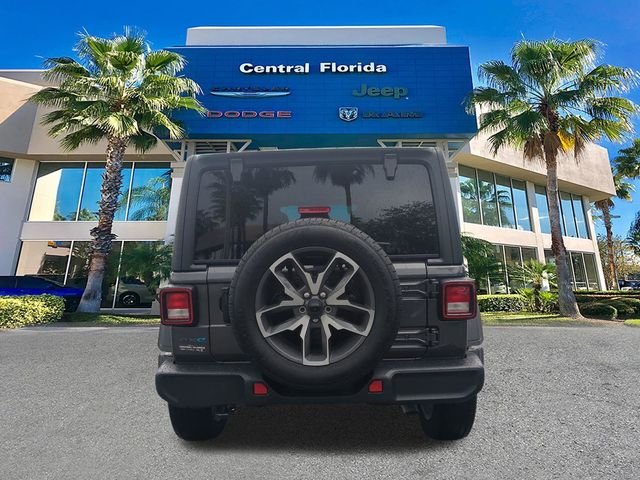 Used 2025 Gray Jeep Sport S 4xe image 6