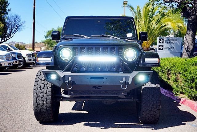 Used 2021 Black Jeep 4-Door Sahara High Altitude 4xe image 4