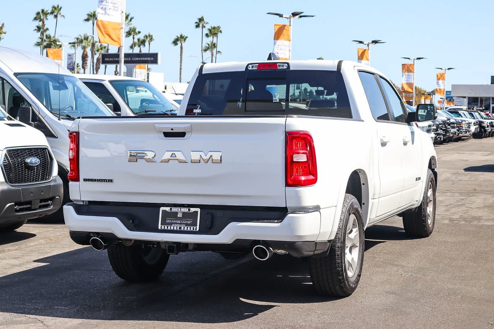 New 2026 Bright White Clear-Coat Exterior Paint RAM Big Horn image 4