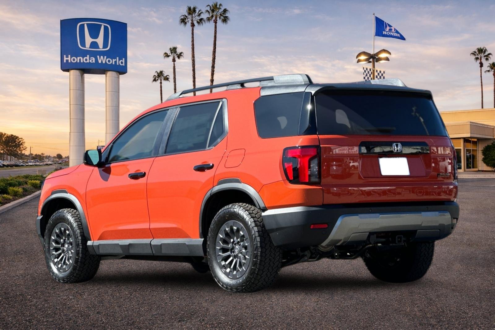 New 2026 Sunset Orange Honda TrailSport image 6