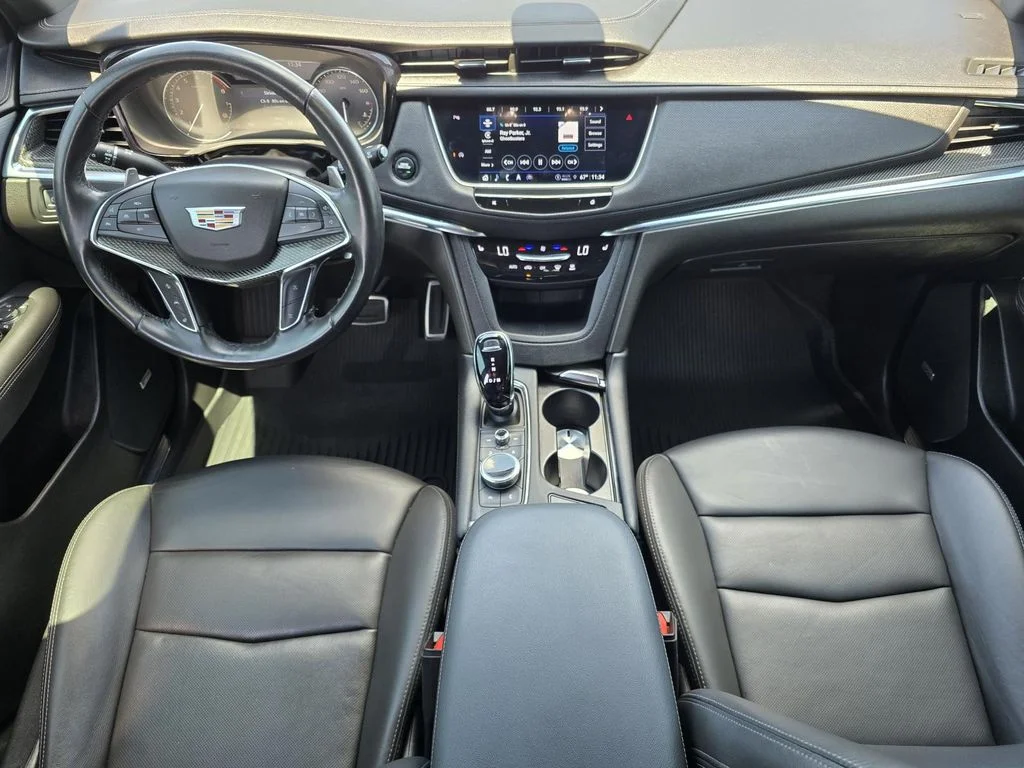 Used 2023 Argent Silver Metallic Cadillac AWD Sport image 11