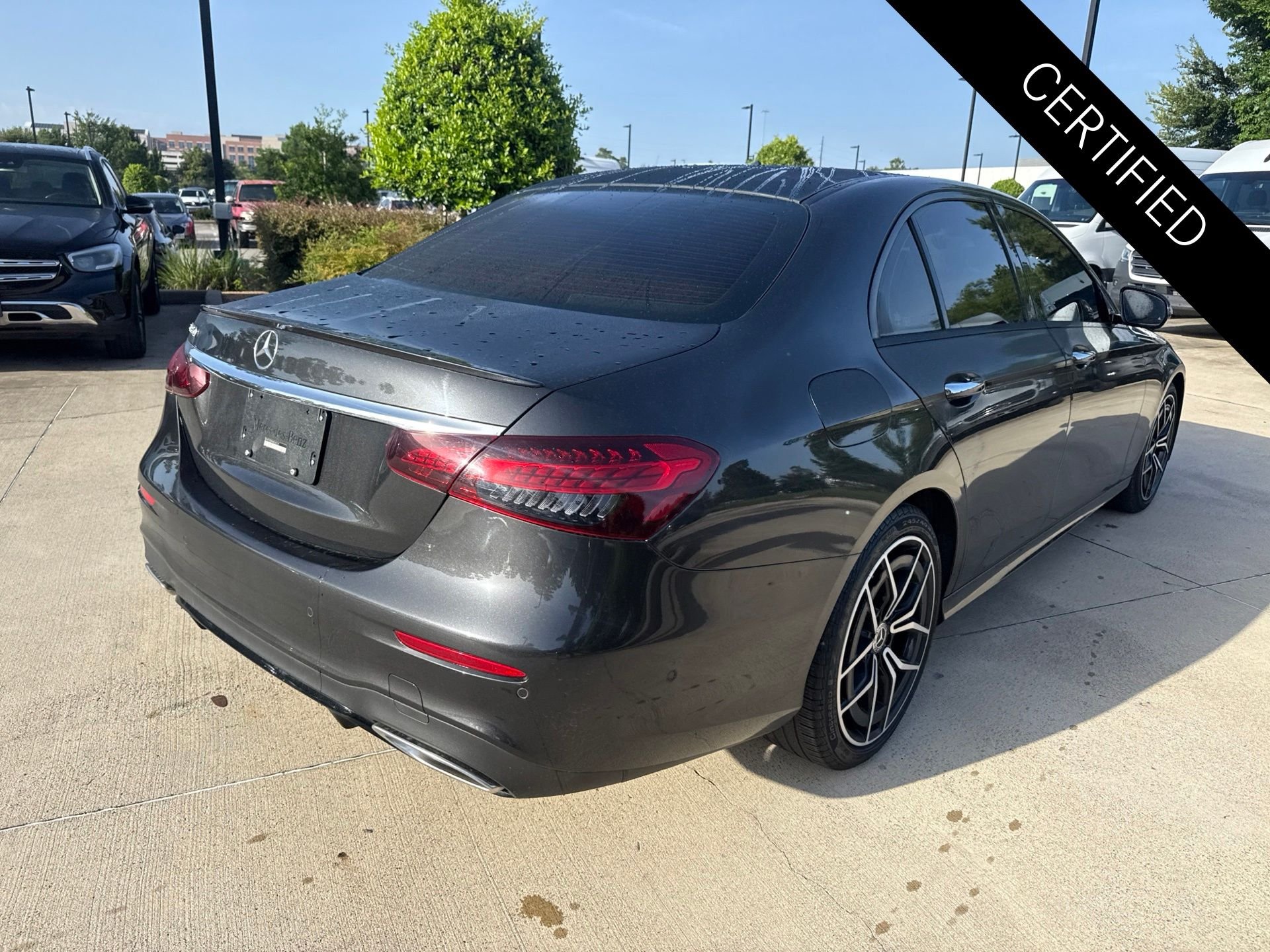 Certified Used 2022 Graphite Gray Metallic Mercedes-Benz E 350 image 4