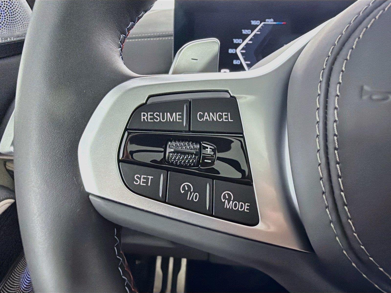 Used 2025 Frozen Pure Grey Metallic BMW M60i image 13