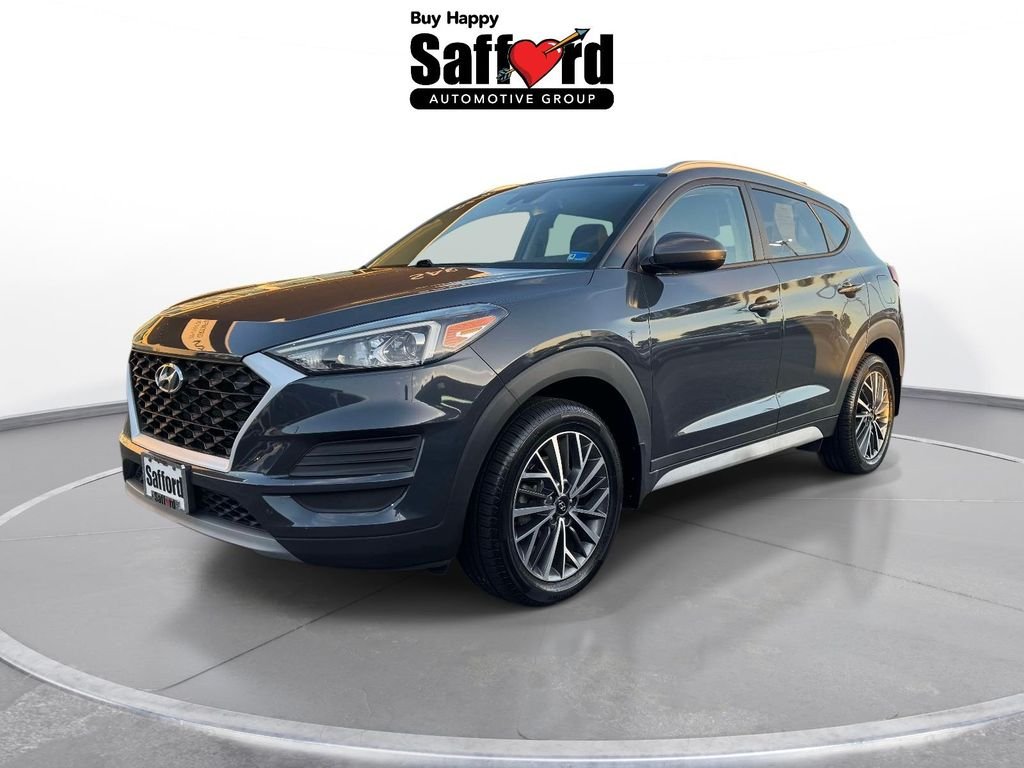 Used 2021 Blue Hyundai SEL image 1