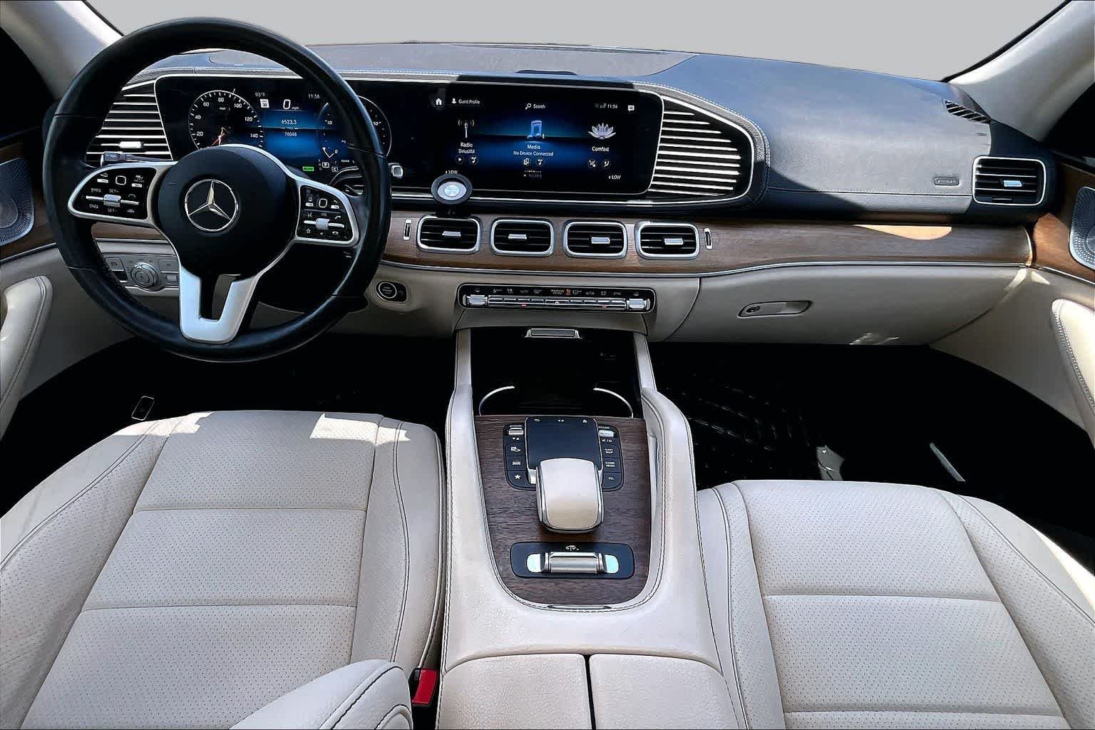 Used 2021 Lunar Blue Metallic Mercedes-Benz GLS 450 image 16
