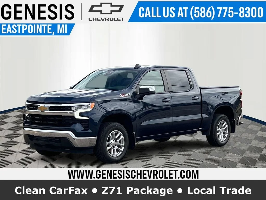 Used 2023 Northsky Blue Metallic Chevrolet LT image 1