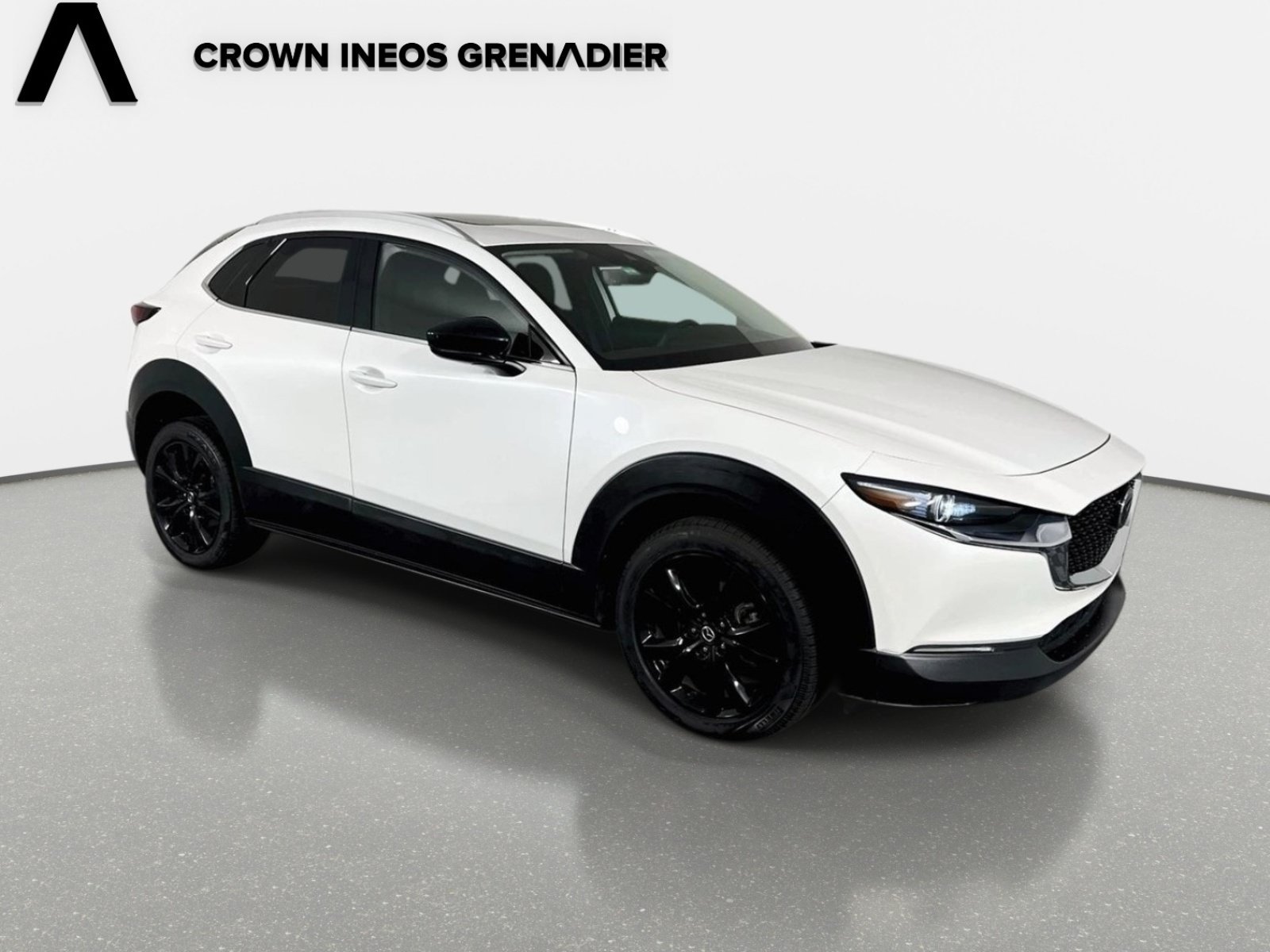Used 2021 Snowflake White Pearl Mica Mazda Turbo Premium Package image 3