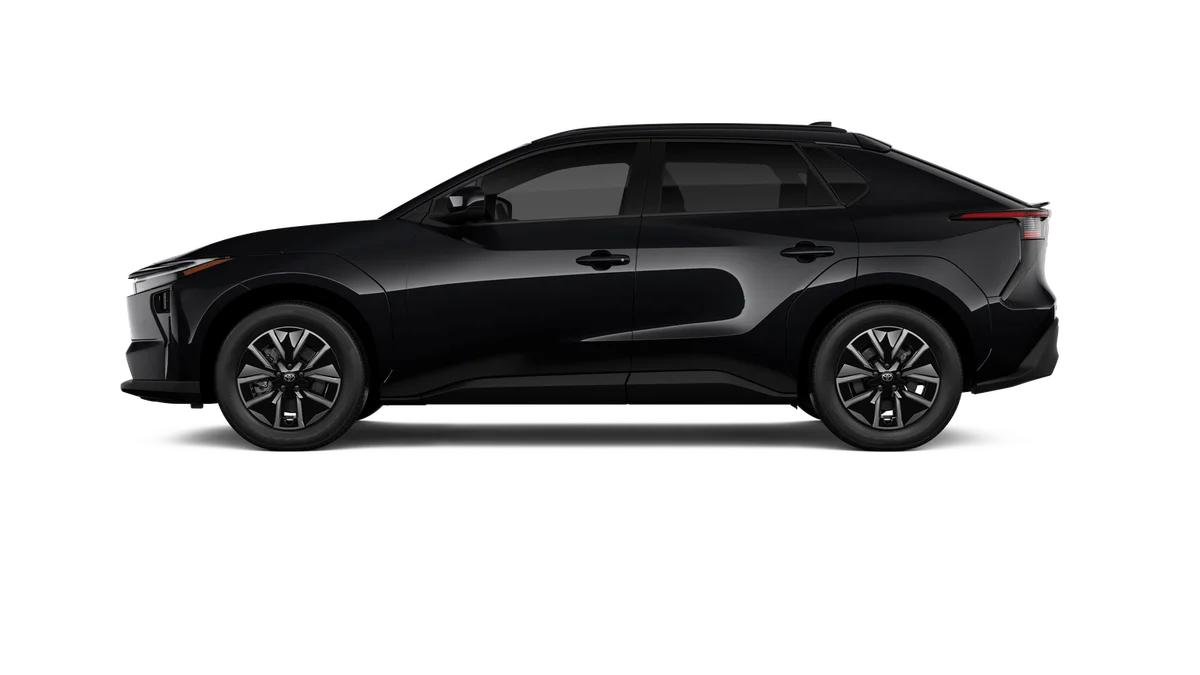 New 2026 Midnight Black Metallic Toyota XLE image 4