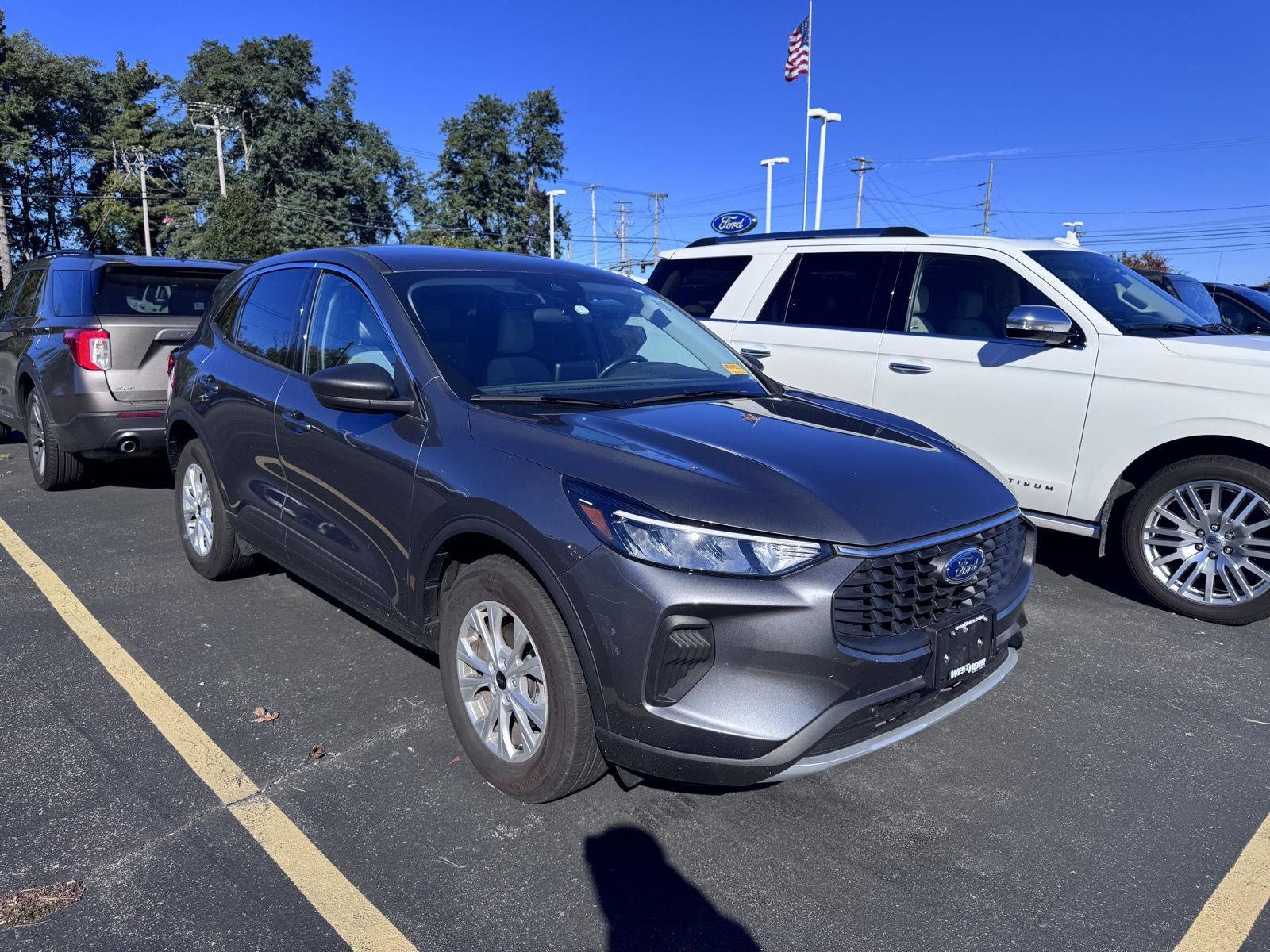 Used 2023 Carbonized Gray Ford Active image 3
