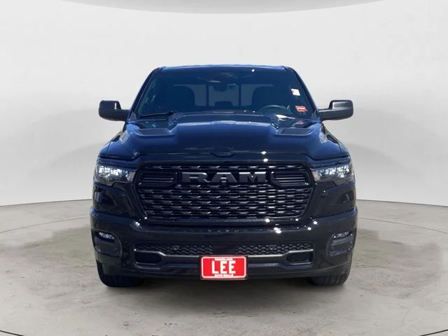 New 2026 Diamond Black Crystal Pearlcoat Ram EXPRESS CREW CAB 4X4 5