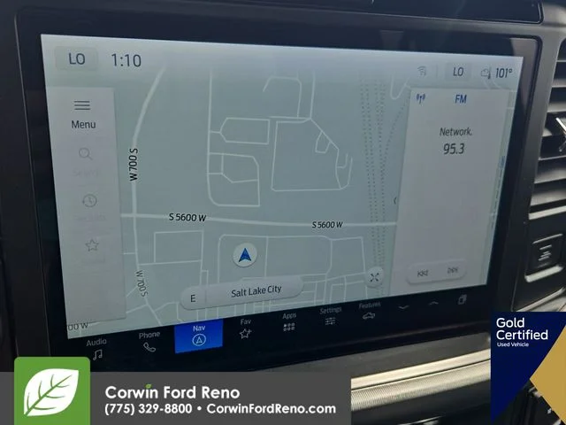 Used 2025 Carbonized Gray Metallic Ford Lariat image 14
