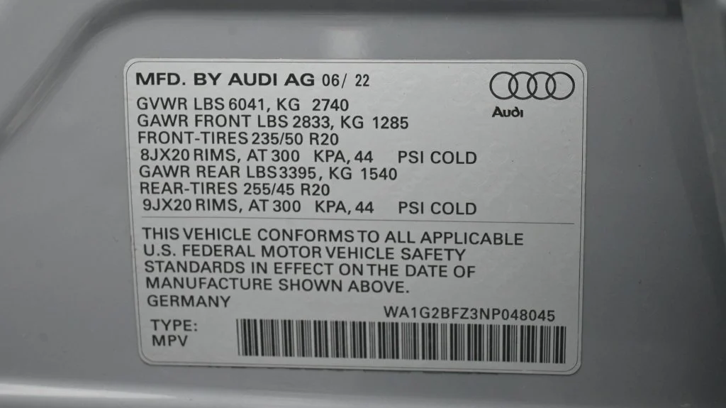 Used 2022 Gray Audi Premium image 24