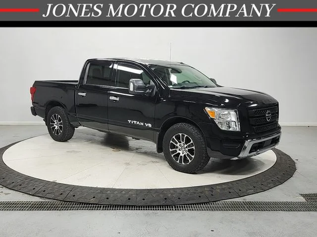 Used 2020 Black Nissan SV image 1