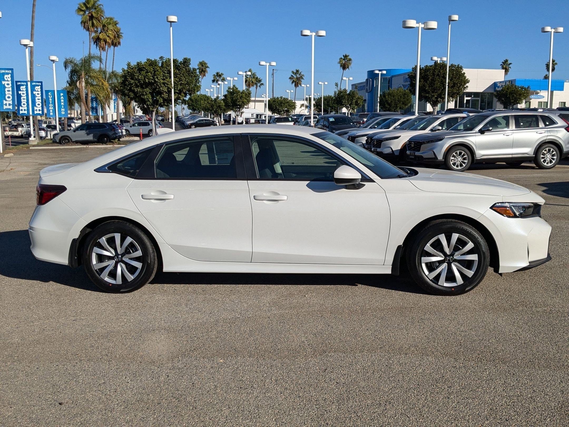 New 2026 Platinum White Pearl Honda LX image 2