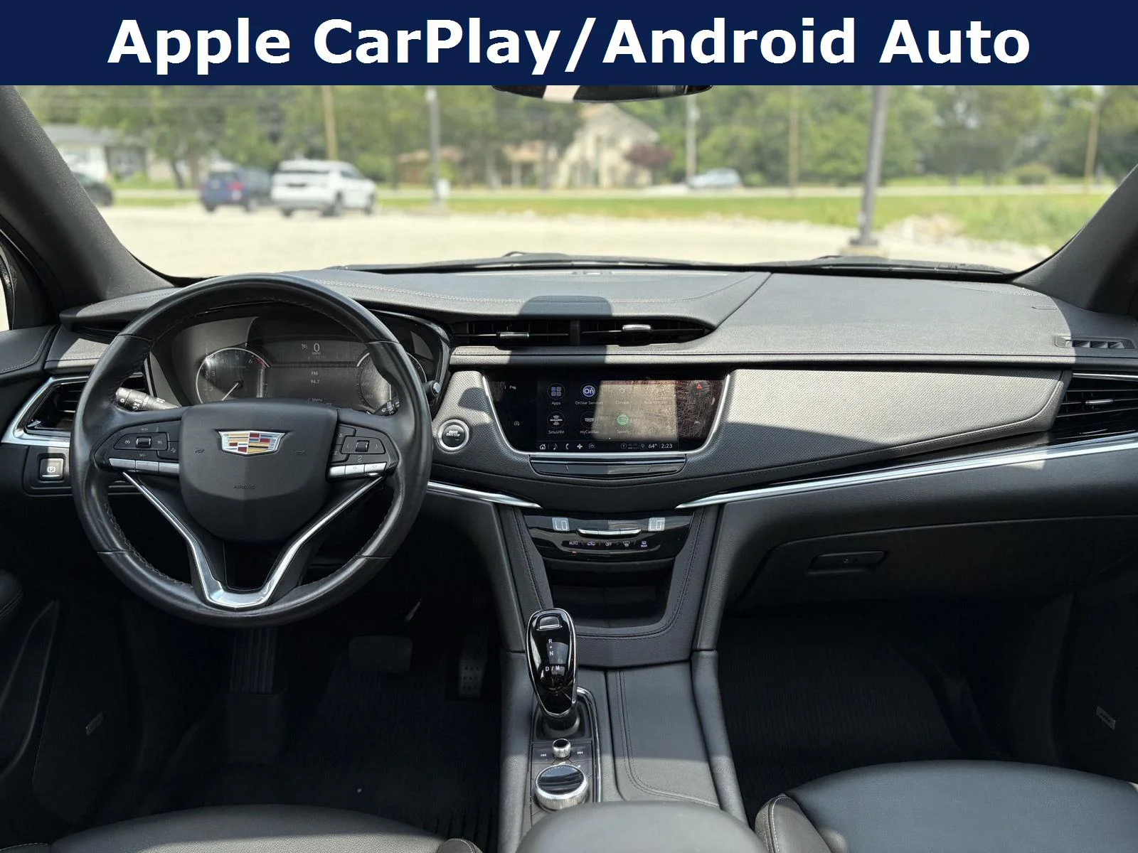 Used 2024 Stellar Black Metallic Cadillac AWD Luxury image 4