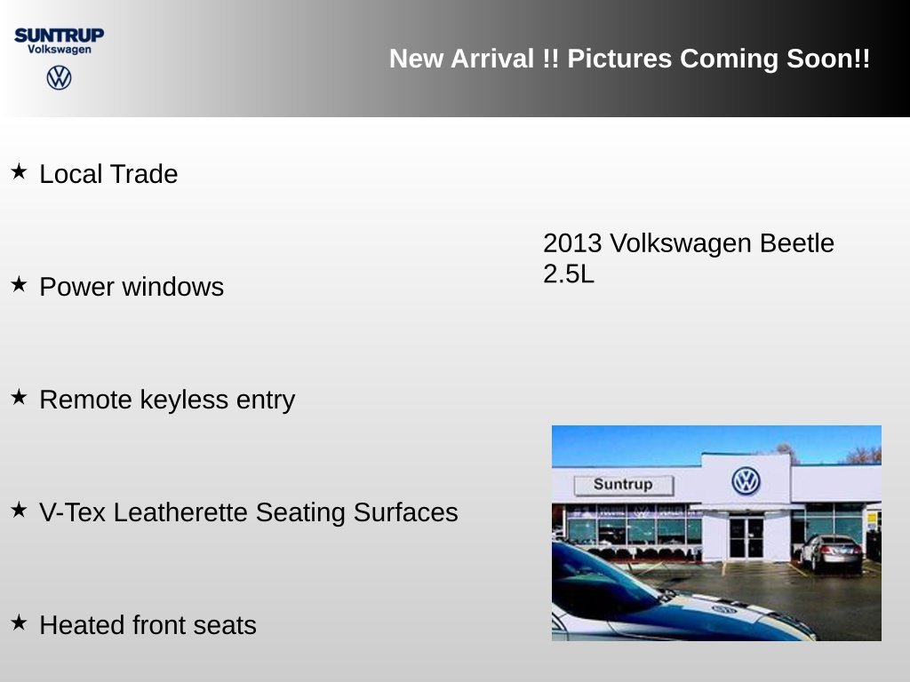 Used 2013 Black Volkswagen 2.5L image 2