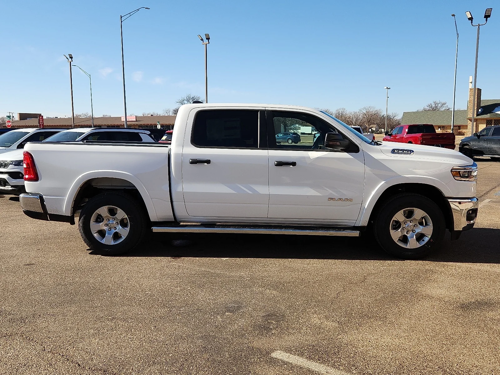New 2026 White Ram LONE STAR CREW CAB 4X2 5