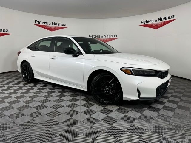 New 2026 Platinum White Pearl Honda Sport image 1