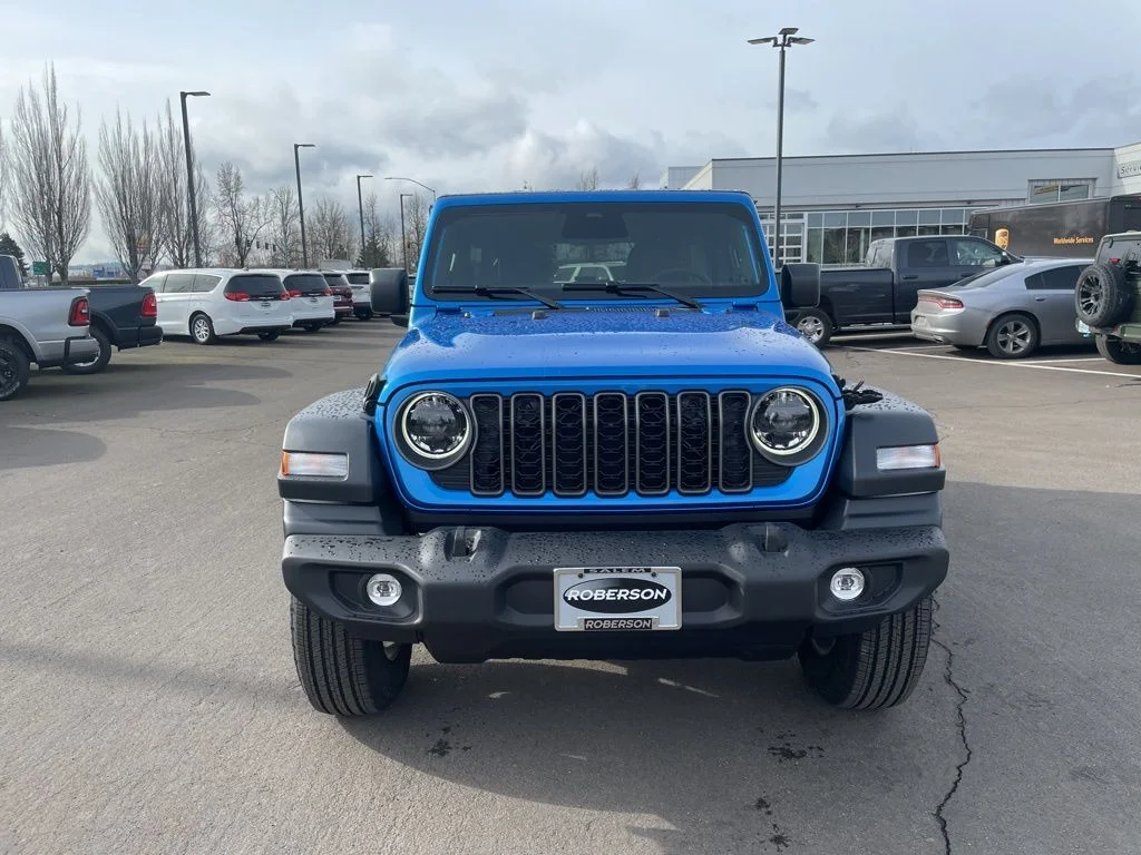 New 2026 Hydro Blue Pearl-Coat Exterior Paint Jeep Sport S image 9