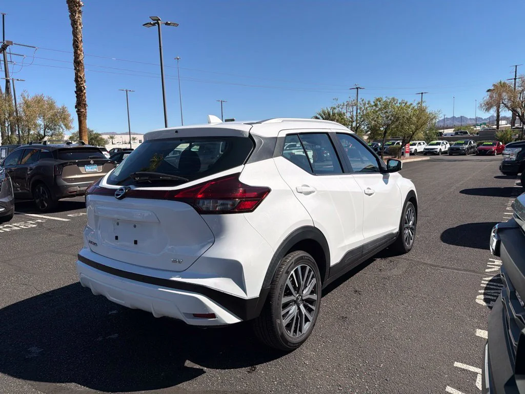 Certified Used 2021 White Nissan SV image 4