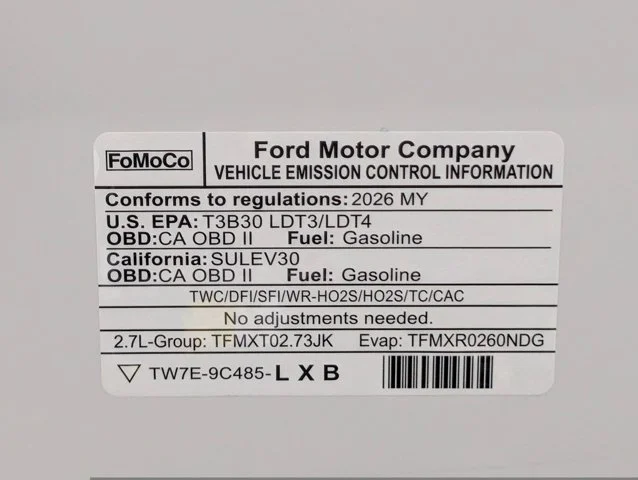 New 2026 Oxford White Ford STX® image 52