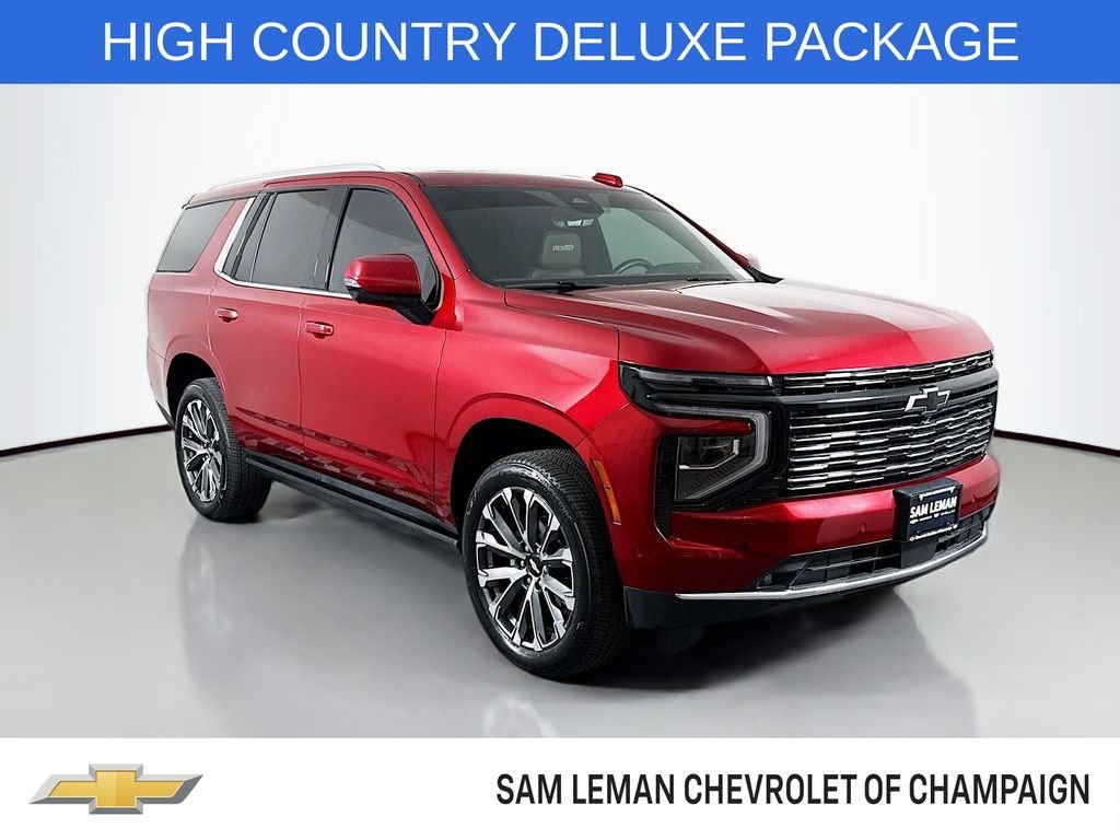 Used 2026 Red Chevrolet High Country image 1