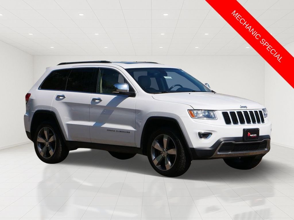 Used 2015 White Jeep Limited image 1