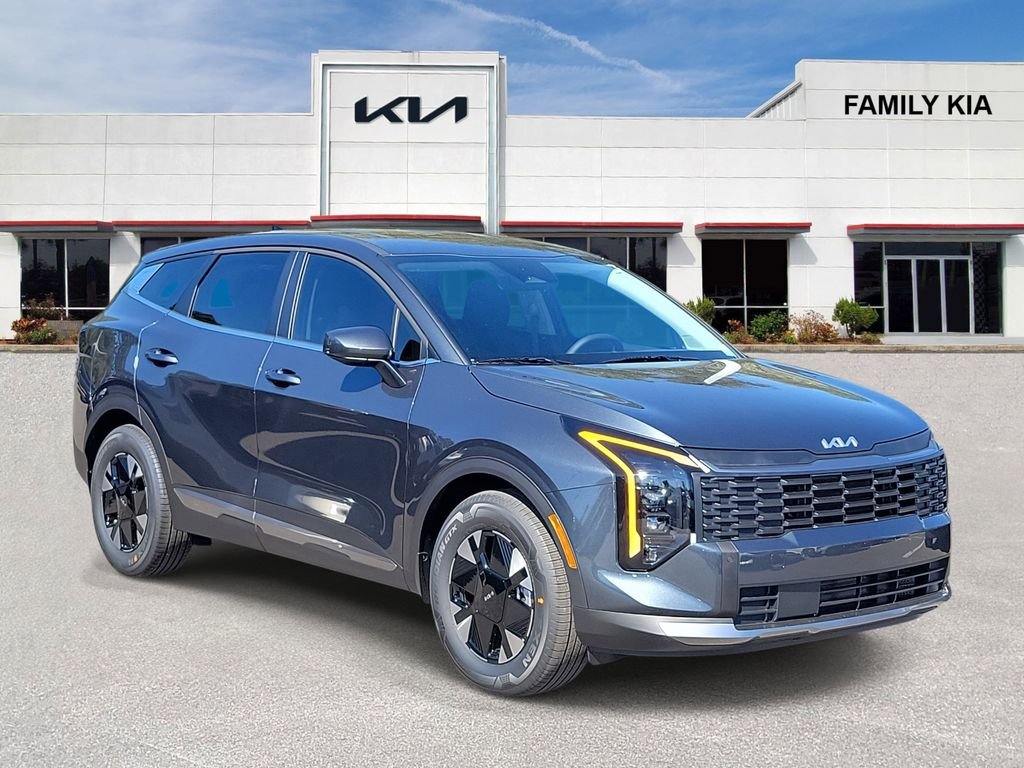 New 2026 Gray Kia LX image 1