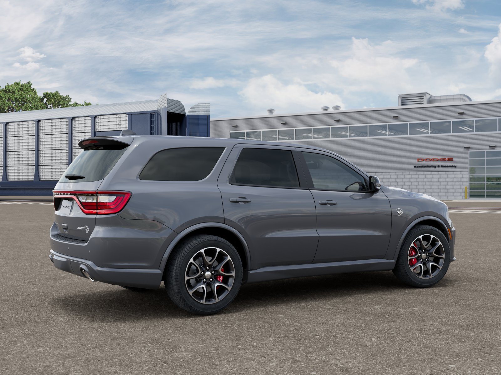 New 2026 Destroyer Gray Clearcoat Dodge SRT Hellcat image 2