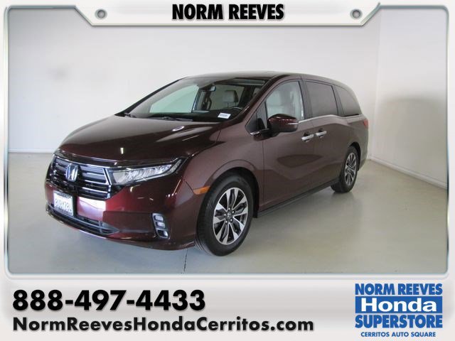 Pre-Owned 2021 Honda Odyssey EX-L Mini-van, Passenger in Cerritos ...