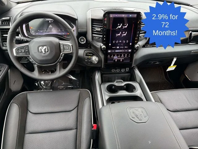 New 2026 Diamond Black Crystal Pearl-Coat Exterior Paint RAM Laramie image 19