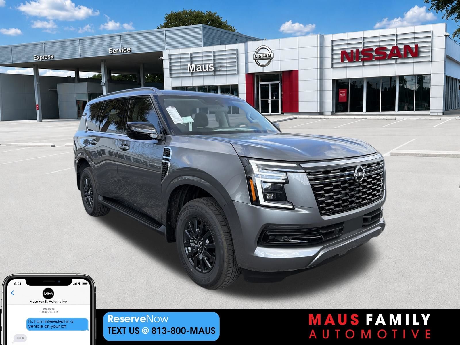 New 2026 Gray Nissan SV image 1