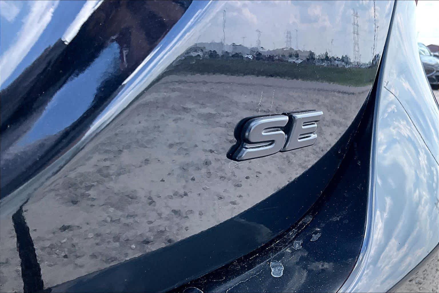 Used 2023 Midnight Black Metallic Toyota SE image 9