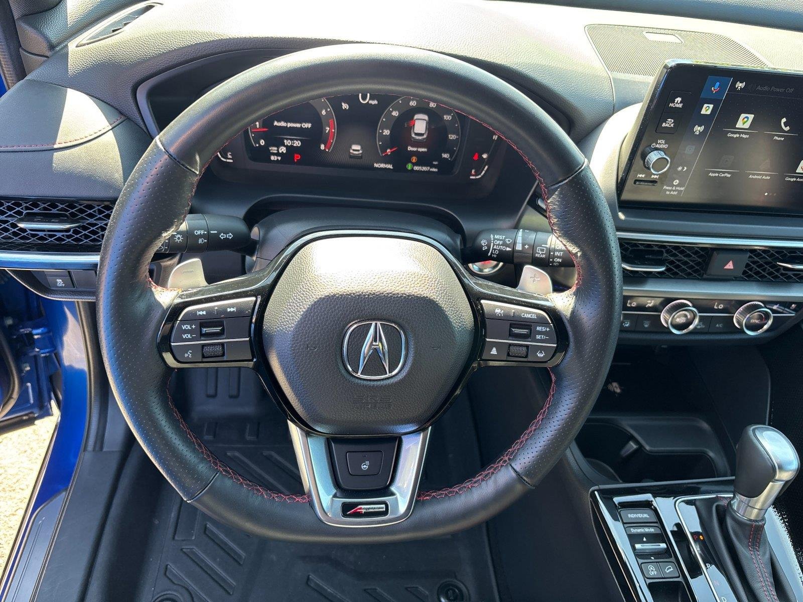 Used 2025 Adriatic Blue Sea Metallic Acura w/A-Spec Advance Package image 18